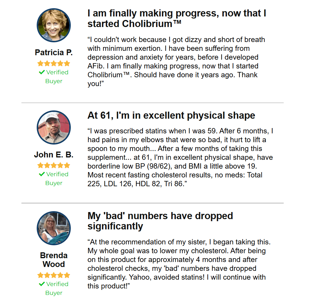 Cholibrium reviews